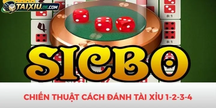Chiến thuật kết hợp cùng cách đánh tài xỉu 1-2-3-4